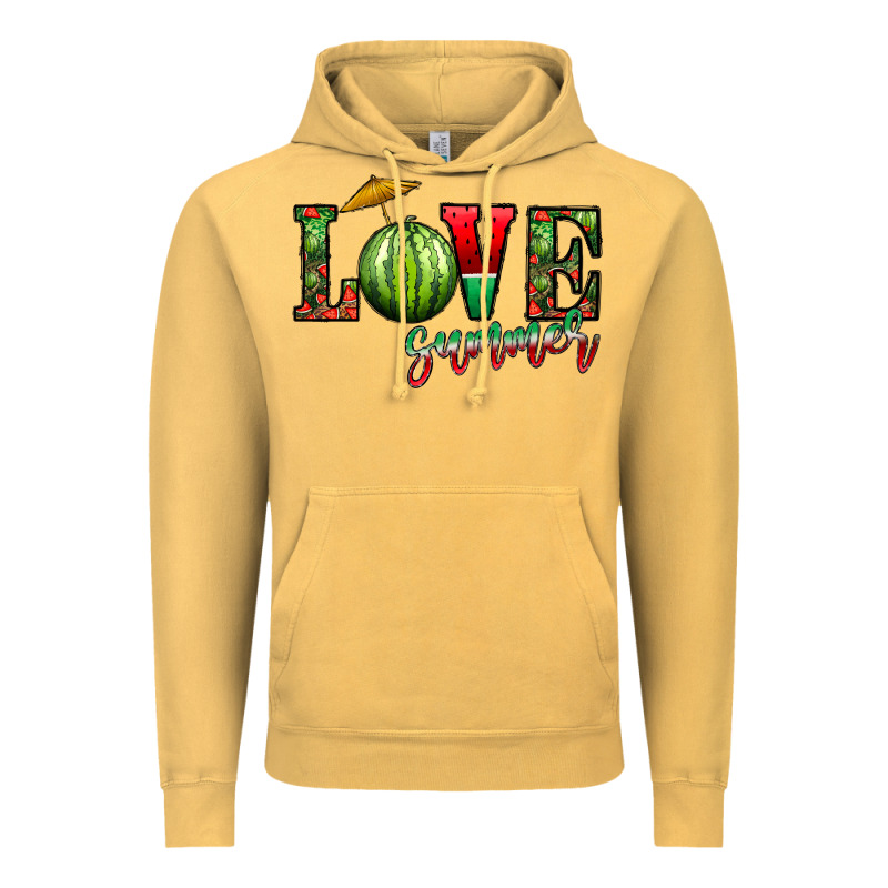 Love Summer Vintage Hoodie by CowhideDigitalArt | Teevron