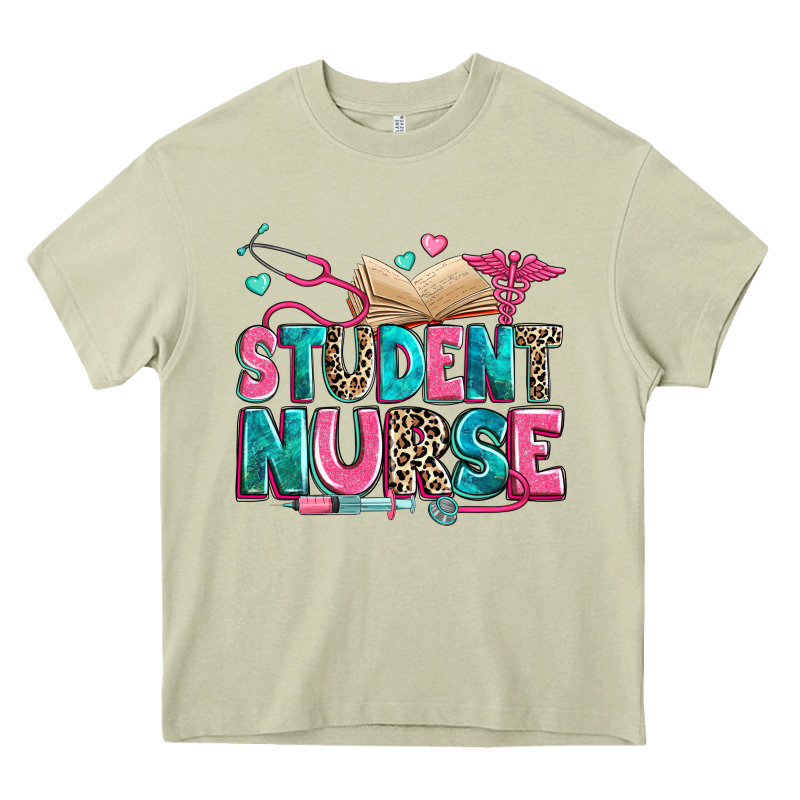 Student Nurse Heavy Core Tee by Zillion Design Studio | Teevron