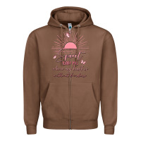 Chestnut spririt religious quote Zipper Hoodie - MaliasSmallBusiness