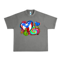 Tornado western leopard puerto rico hearts Urban Heavy Tee - AdoDesignShop