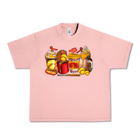Salmon softball coffee cups Urban Heavy Tee - AdoDesignShop