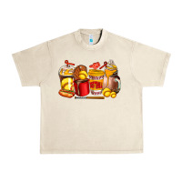 Sandshell softball coffee cups Urban Heavy Tee - AdoDesignShop