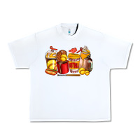 White softball coffee cups Urban Heavy Tee - AdoDesignShop