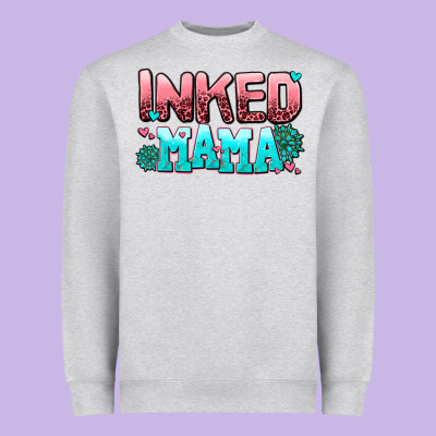Inked Mama Heavyweight Sweatshirt Designed By Adodesignshop