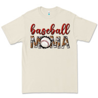 Bone baseball mama with leopard Premium Tee - texasbilliewilder