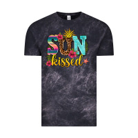 Cloud Black sun kissed Vintage Tee - AdoDesignShop
