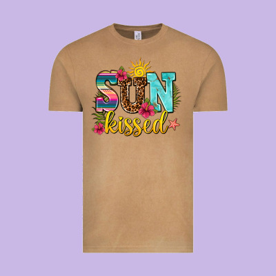 Sun Kissed Vintage Tee Designed By Adodesignshop