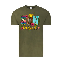 Vintage Olive sun kissed Vintage Tee - AdoDesignShop