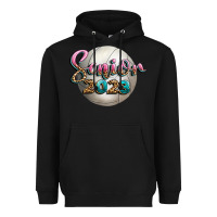 Black volleyball senior 2023 Heavyweight Hoodie - BundleAndBundleShop
