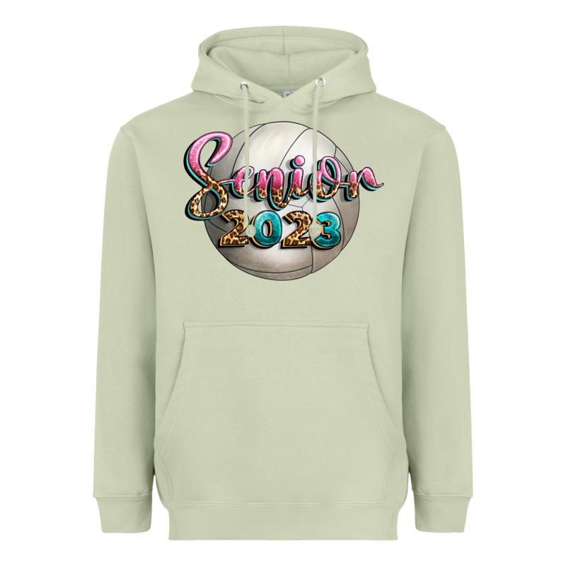 Volleyball Senior 2023 Heavyweight Hoodie by BundleAndBundleShop | Teevron