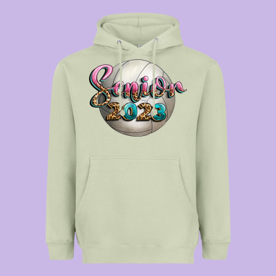 Volleyball Senior 2023 Heavyweight Hoodie Designed By Bundleandbundleshop