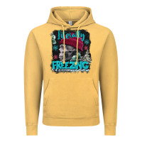 Vintage Mustard literally freezing skull Vintage Hoodie - FaDigitalArtStudio