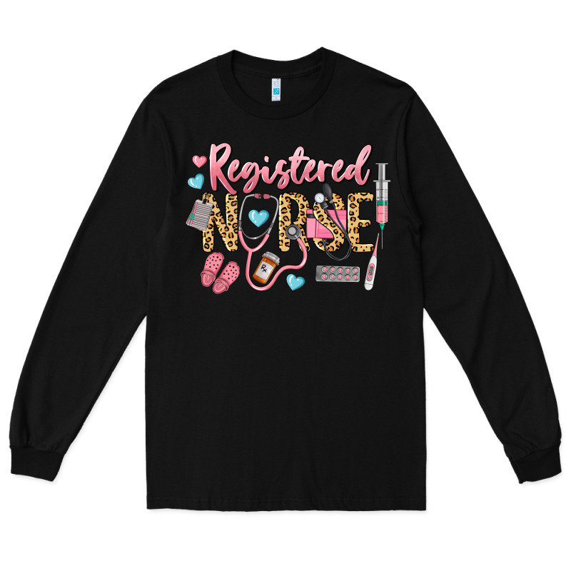 Registered Nurse Long Sleeve Tee by LillyAllenDesigns | Teevron