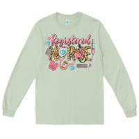 Matcha Registered Nurse Long Sleeve Tee - LillyAllenDesigns