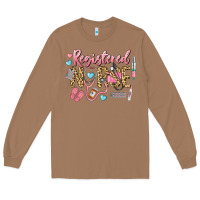 Toasted Coconut Registered Nurse Long Sleeve Tee - LillyAllenDesigns
