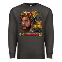 Smoke juneteenth is my independence day Premium Sweatshirt - LillyAllenDesigns
