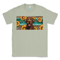 Matcha western chocolate labrador license plate Classic Tee - Artiststas