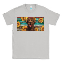 Moon Dust western chocolate labrador license plate Classic Tee - Artiststas