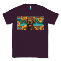 Plum western chocolate labrador license plate Classic Tee - Artiststas