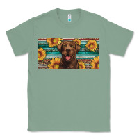 Sage western chocolate labrador license plate Classic Tee - Artiststas