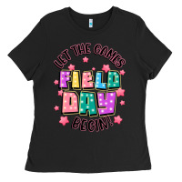 Black field day let the games begin Ladies Tee - JahusDesignShop