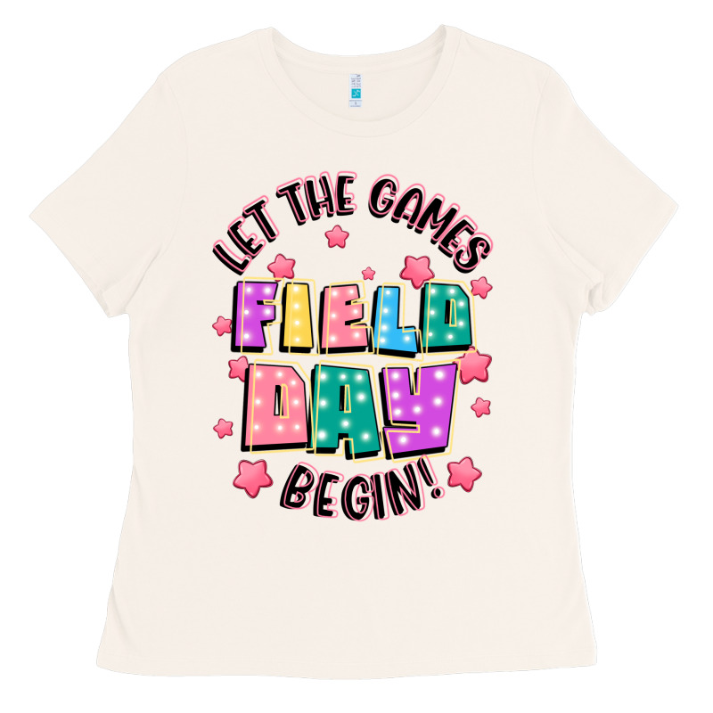 Field Day Let The Games Begin Ladies Tee by JahusDesignShop | Teevron
