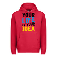 Cardinal YOUR LIFE YOUR IDEA V2 Premium Hoodie - Bettercallsaul