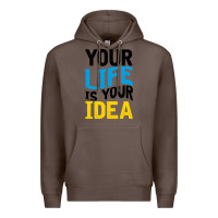 Coffee YOUR LIFE YOUR IDEA V2 Premium Hoodie - Bettercallsaul