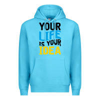 Ocean Blue YOUR LIFE YOUR IDEA V2 Premium Hoodie - Bettercallsaul