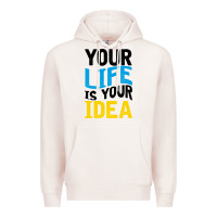 Pale Pink YOUR LIFE YOUR IDEA V2 Premium Hoodie - Bettercallsaul