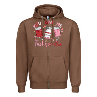 Chestnut you give me tachycardia Zipper Hoodie - MaliasSmallBusiness