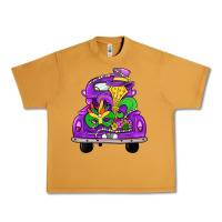 Peanut Butter farm truck, mardi gras Urban Heavy Tee - JahusDesignShop