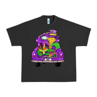 Pigment Black farm truck, mardi gras Urban Heavy Tee - JahusDesignShop