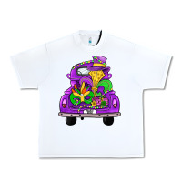 White farm truck, mardi gras Urban Heavy Tee - JahusDesignShop