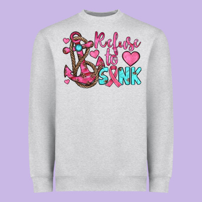 Refuse To Sink Heavyweight Sweatshirt Designed By Jahusdesignshop