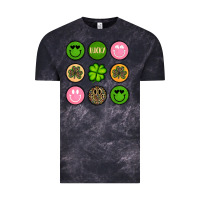 Cloud Black st patrick s day Vintage Tee - Artiststas