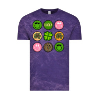 Cloud Purple st patrick s day Vintage Tee - Artiststas