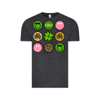 Vintage Black st patrick s day Vintage Tee - Artiststas