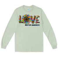 Matcha love sunflower autism awareness Long Sleeve Tee - BarkalooDesign
