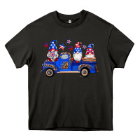 Asphalt american flag gnomes truck Heavy Core Tee - Artiststas