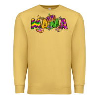 Antique Gold mama mardi gras Premium Sweatshirt - LillyAllenDesigns