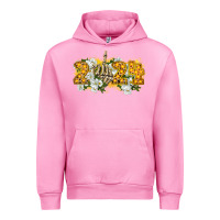 Fuchsia Pink 2024 skeleton middle finger new year Urban Hoodie - CowGirlArtShop