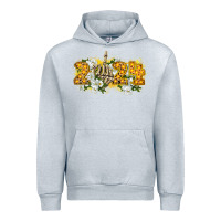 Heather Grey 2024 skeleton middle finger new year Urban Hoodie - CowGirlArtShop