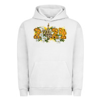 Pigment Lunar Rock 2024 skeleton middle finger new year Urban Hoodie - CowGirlArtShop