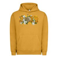 Pigment Peanut Butter 2024 skeleton middle finger new year Urban Hoodie - CowGirlArtShop