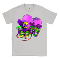 Moon Dust mardi gras heart and mask Classic Tee - AdoDesignShop