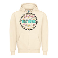 Sandshell by the power of the name Zipper Hoodie - MaliasSmallBusiness