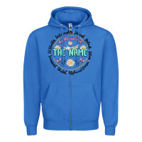 True Royal by the power of the name Zipper Hoodie - MaliasSmallBusiness