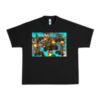 Black Dinosaur monster truck Urban Heavy Tee - Artiststas