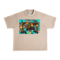 French Oak Dinosaur monster truck Urban Heavy Tee - Artiststas